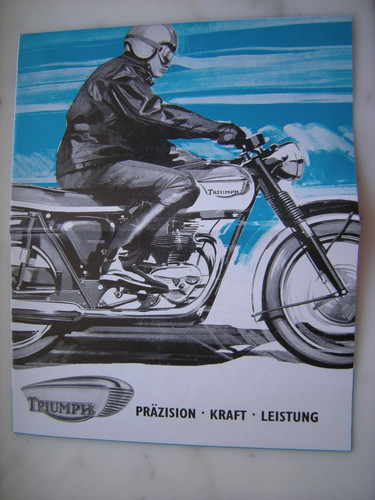 Prospekt triumph motorräder - triumph,