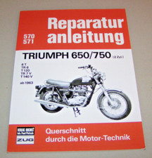 Reparaturanleitung Triumph 650