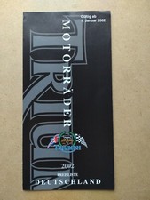 Triumph Motorräder 2002