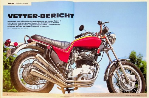 Motorrad classic 2122 triumph - motorrad, 2122)