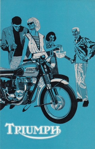 Triumph motorräder 1964 - triumph, +