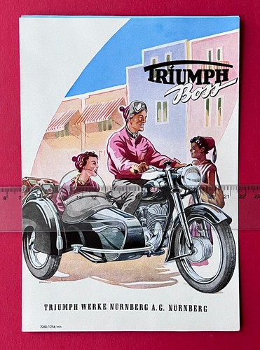 Reklame prospekt 1955 - reklame,