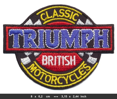 Triumph aufnäher patch - aufnäher,