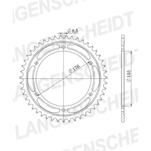 Supersprox aluminium kettenrad - supersprox,