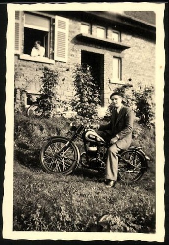 Fotografie motorrad triumph - motorrad,