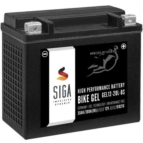 Gel motorrad batterie 20ah - batterie,