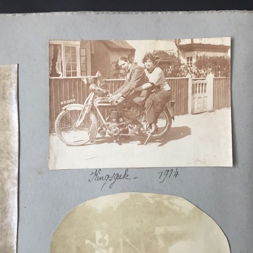 Foto motorrad 1914 original - foto,