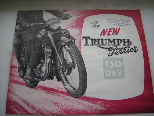 Prospekt triumph motorrad - prospekt,