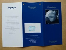 Triumph Motorräder Preisliste