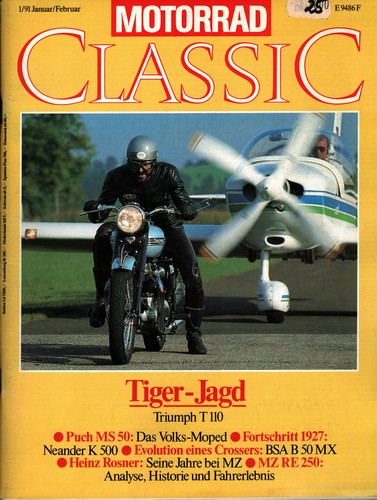 Zeitschrift motorrad classic - zeitschrift,