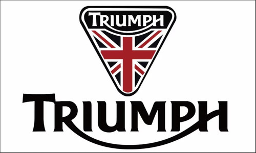 Triumph motorrad racing - triumph, werbe