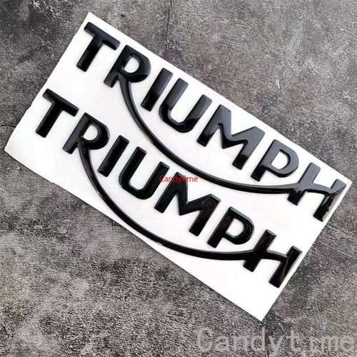 Schwarz motorrad triumph - schwarz, 3d