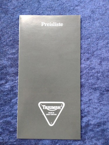 Triumph motorräder 1996 - motorräder,
